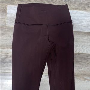 Maroon Align leggings